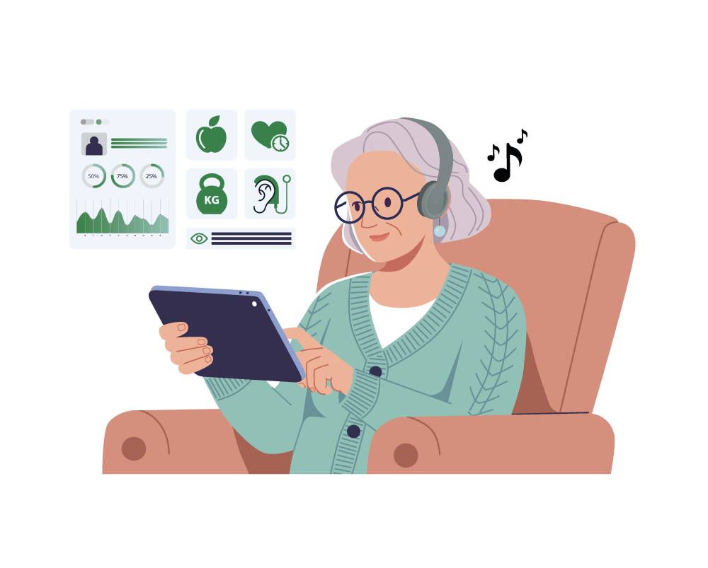 5 conseils pour renforcer la santé auditive et visuelle des personnes de plus de 60 ans