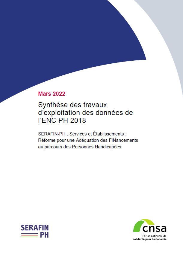 Synthèse des travaux d’exploitation des données de l’ENC PH 2018. SERAFIN-PH (PDF, 1.35 Mo)
