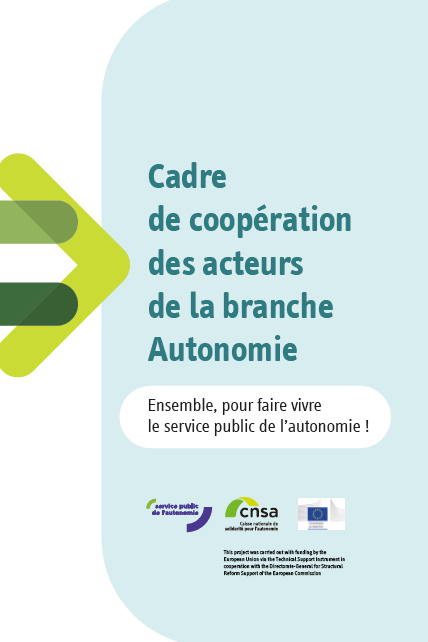 Cadre de coopération des acteurs de la branche Autonomie. Ensemble, pour faire vivre le service public de l’autonomie-accessible (PDF, 782.37 Ko)