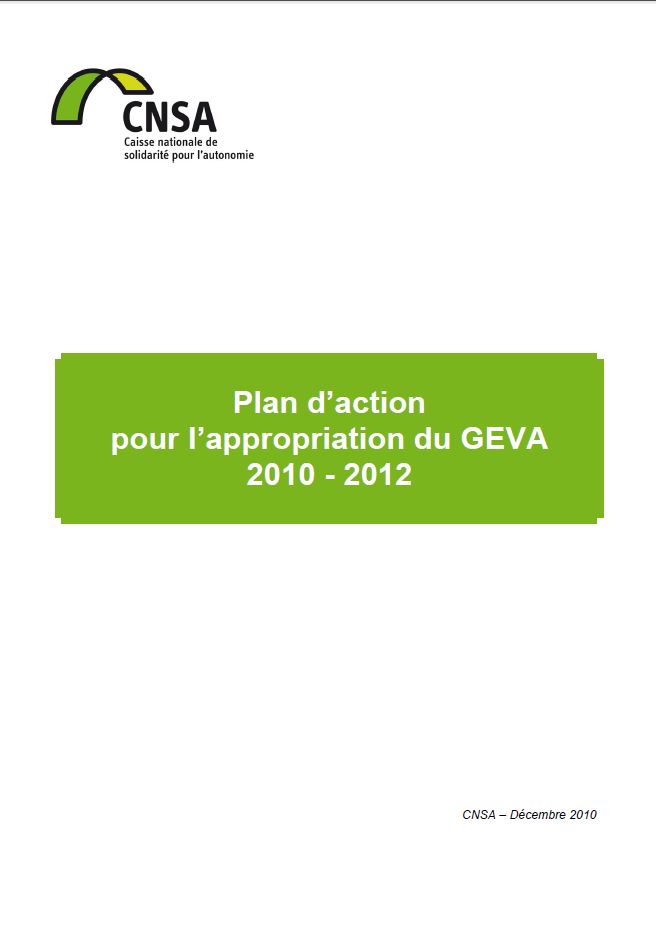 Plan d’action pour l’appropriation du GEVA 2010-2012 (PDF, 2.34 Mo)