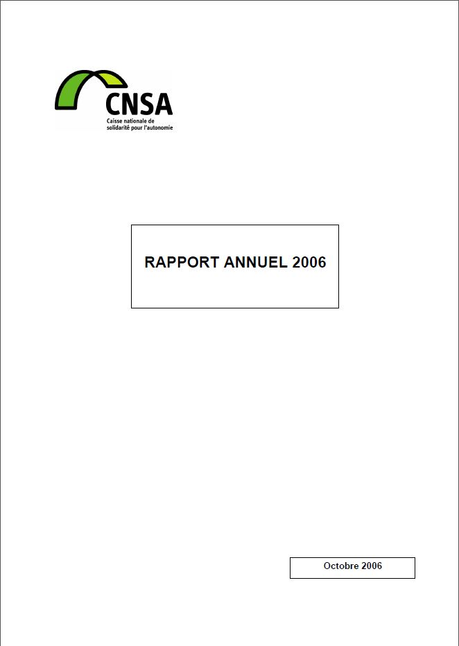 Rapport annuel 2006 (PDF, 391.63 Ko)