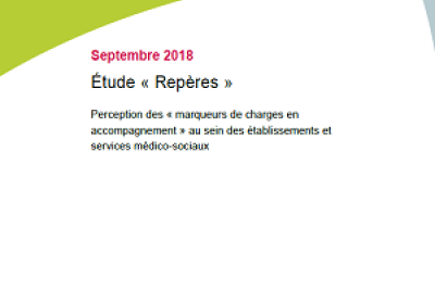 Étude « Repères » Perception des « marqueurs de charges en accompagnement » au sein des établissements et services médico-sociaux
