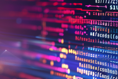 Illustration montrant un code informatique sur un écran